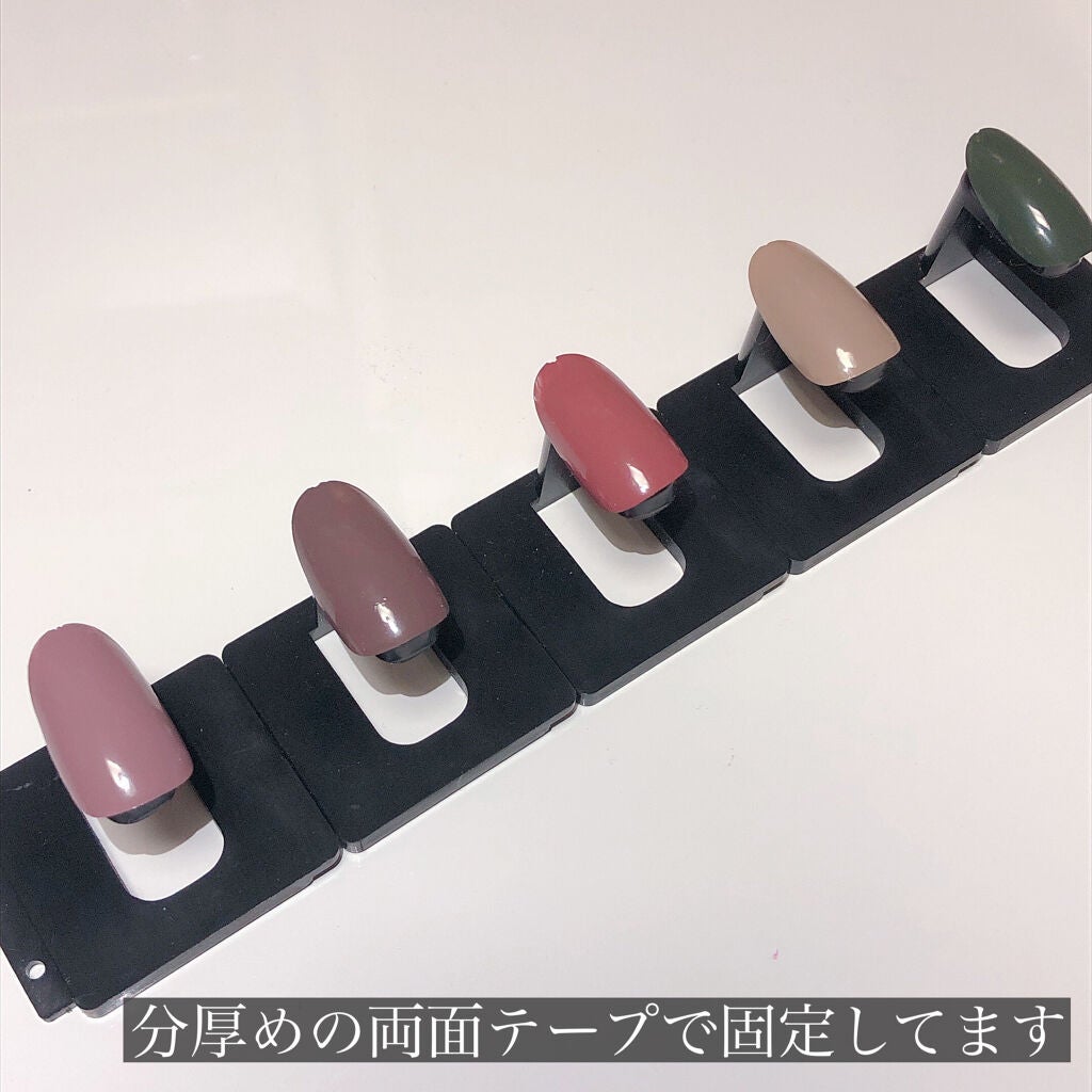 ネイルチップスタンド/セリア/ネイル用品を使ったクチコミ(4枚目)