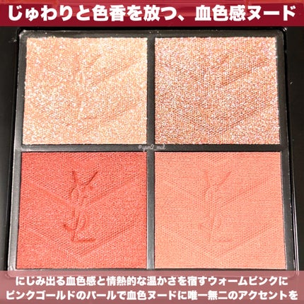 クチュール ミニ クラッチ/YVES SAINT LAURENT BEAUTE/アイシャドウパレットを使ったクチコミ(3枚目)