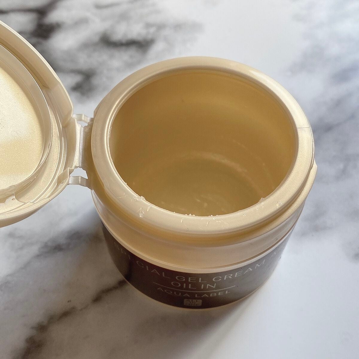 スペシャルジェルクリームA(オイルイン)/アクアレーベル/オールインワン化粧品を使ったクチコミ(2枚目)