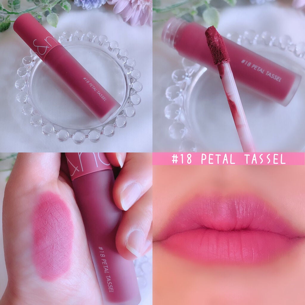 ゼロベルベットティント/rom&nd/リップティントを使ったクチコミ(2枚目)