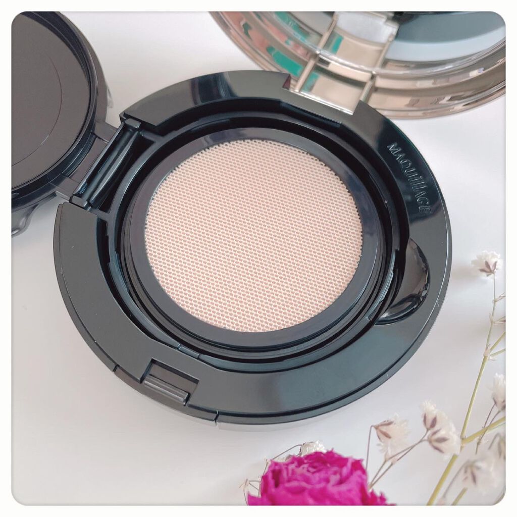 ドラマティックジェリーコンパクト/マキアージュ/クッションファンデーションを使ったクチコミ(2枚目)