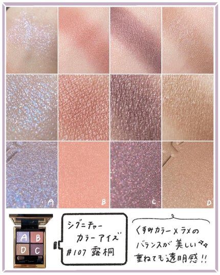 シグニチャー カラー アイズ/SUQQU/アイシャドウパレットを使ったクチコミ(7枚目)