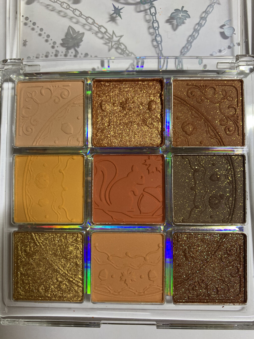 クォーツ 9色アイシャドウパレット(ドリームランドアイシャドウ)/ZEESEA/アイシャドウパレットを使ったクチコミ（2枚目）