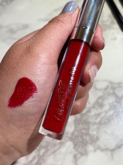 Ultra Matte Lip/ColourPop/口紅を使ったクチコミ(3枚目)