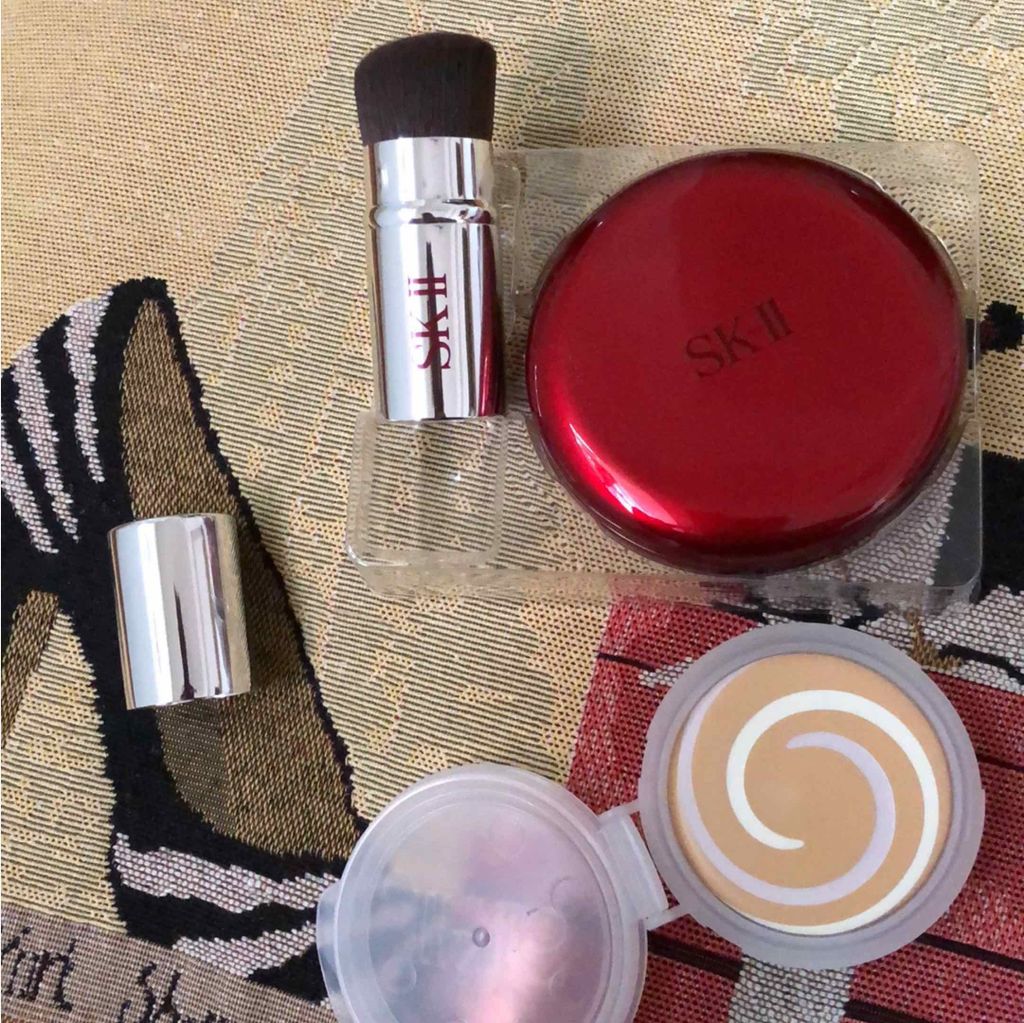 SK-II クリスタルスキン パーフェクティングファンデーション 320 試してみた】SK-II SK-Ⅱ クリアビューティ クリスタルスキン