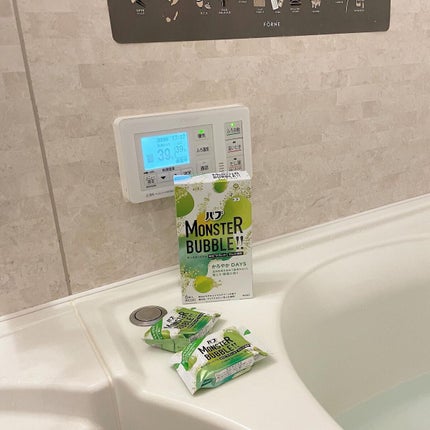 モンスターバブル かろやかDAYS /バブ/炭酸系入浴剤を使ったクチコミ(3枚目)