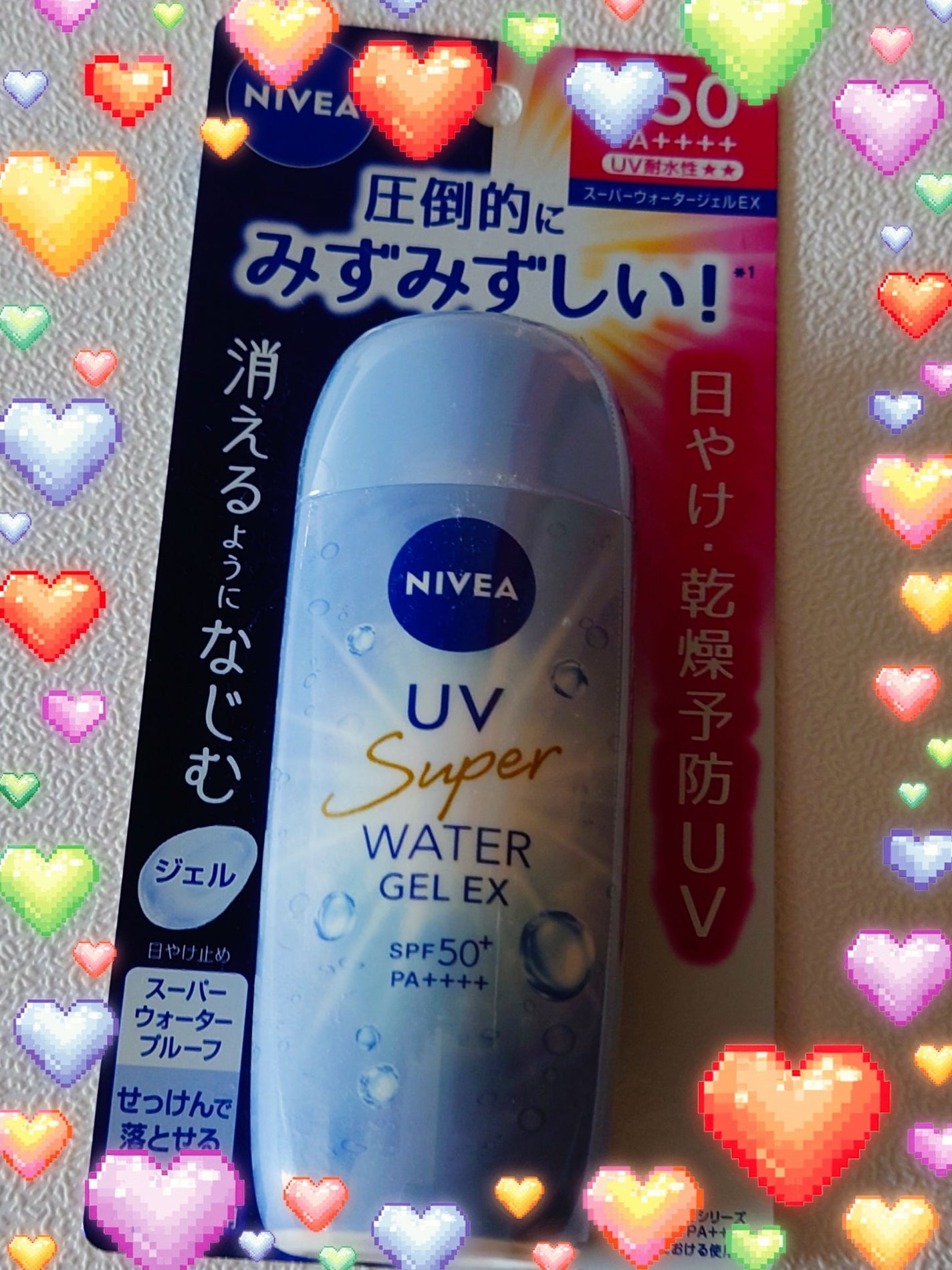 ニベアUV ウォータージェルEX/ニベア/日焼け止めジェルを使ったクチコミ(1枚目)