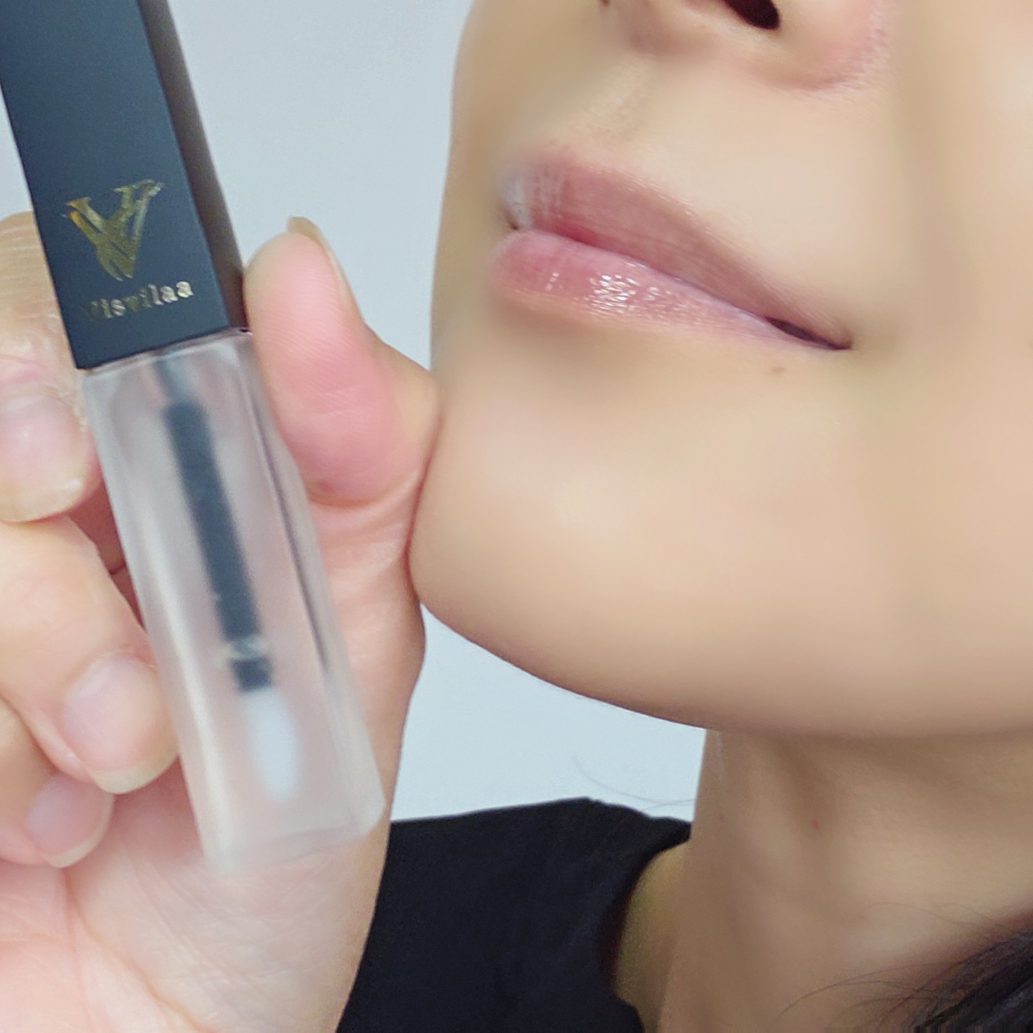 Vヴィヴィットロゼ リップグロス/Visvilaa/リップグロスを使ったクチコミ（2枚目）