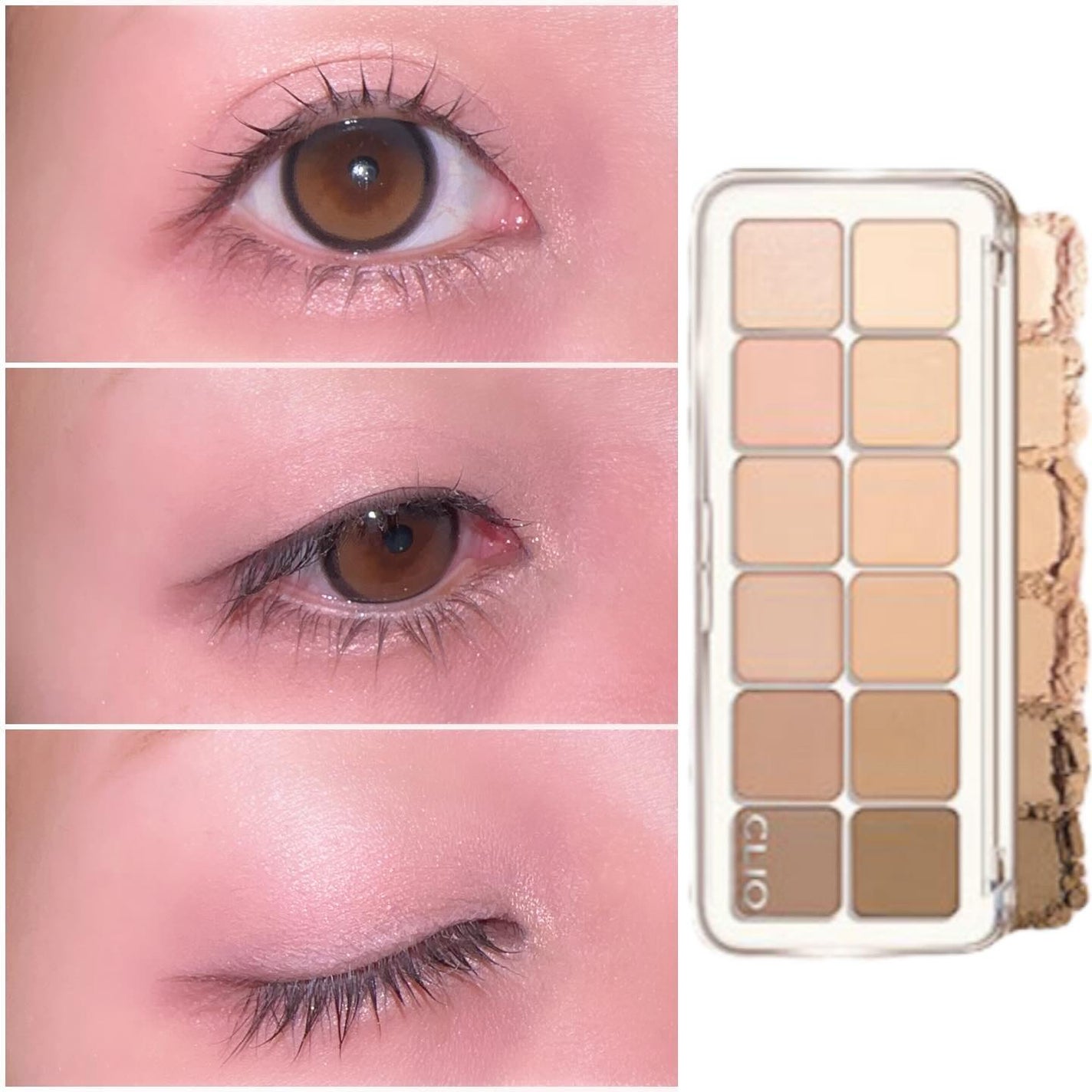 プロ アイ パレット エアー/CLIO/アイシャドウパレットを使ったクチコミ(6枚目)