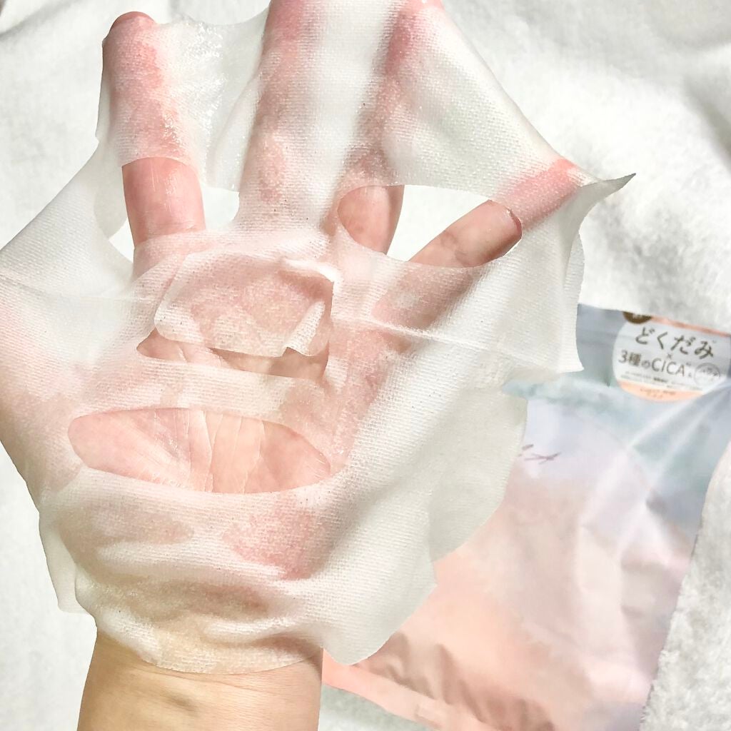 ユーガ ヴィーガン ドクダミシカ マスク/ユーガ/シートマスク・パックを使ったクチコミ(4枚目)