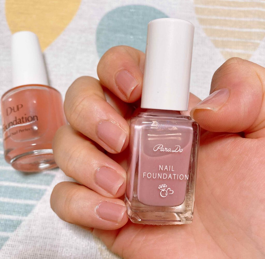 ネイルファンデーション/パラドゥ/マニキュアを使ったクチコミ（2枚目）