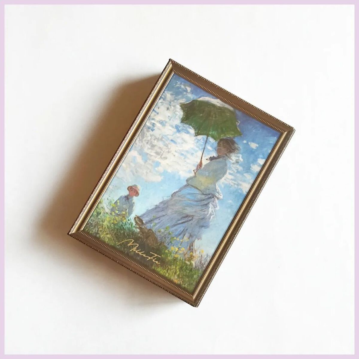 絵画アイシャドウパレット/MilleFée/アイシャドウパレットを使ったクチコミ（1枚目）