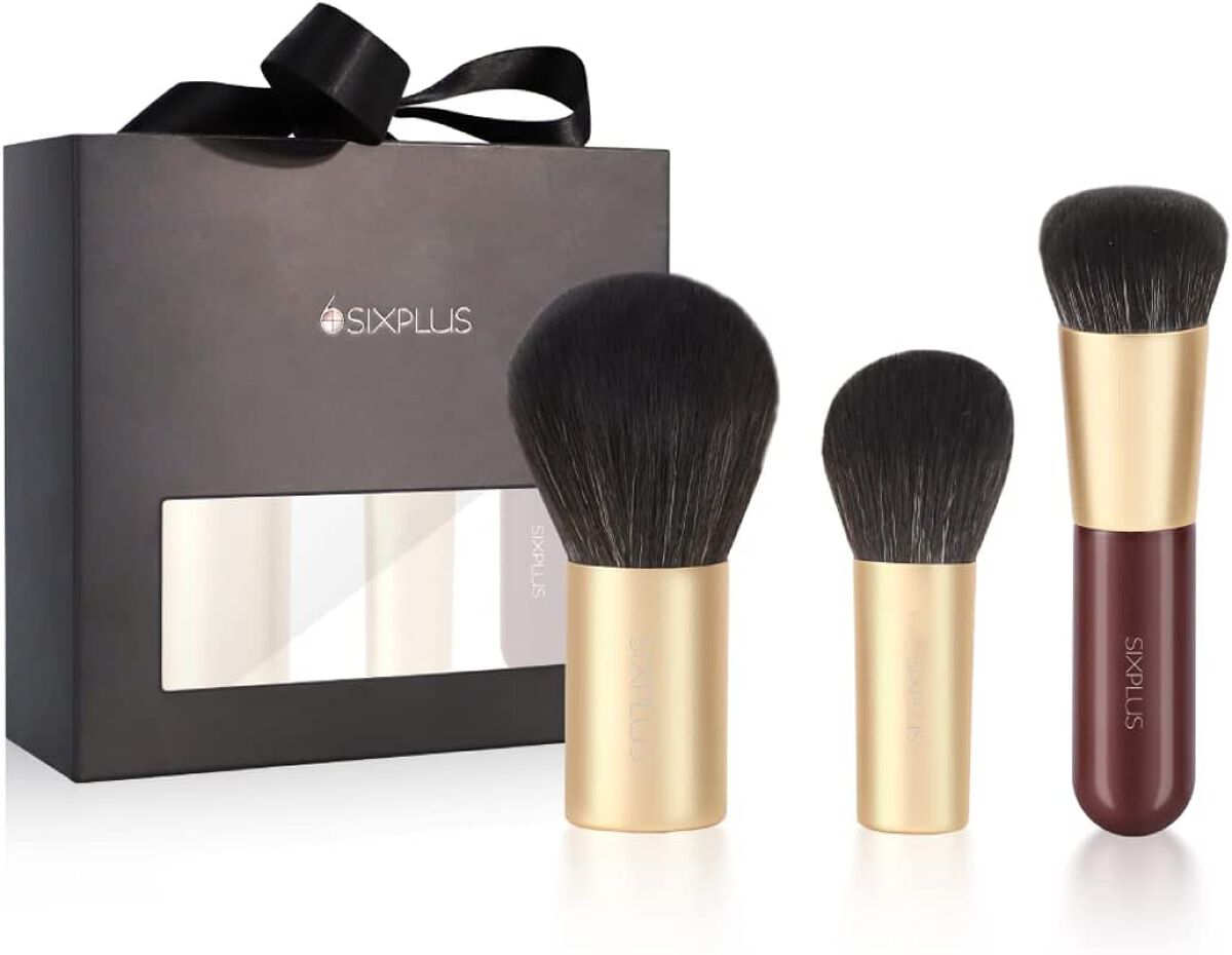 SIXPLUS ミニメイクブラシ 3本セット