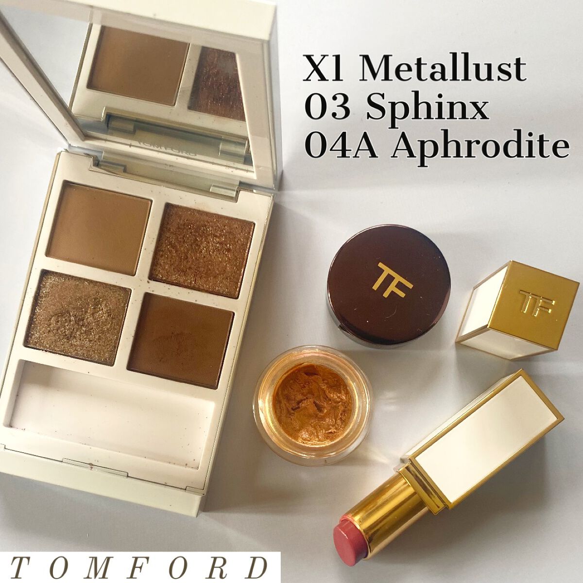 リップ カラー シアー 04 アフロディーテ/TOM FORD BEAUTY/口紅を使ったクチコミ（1枚目）