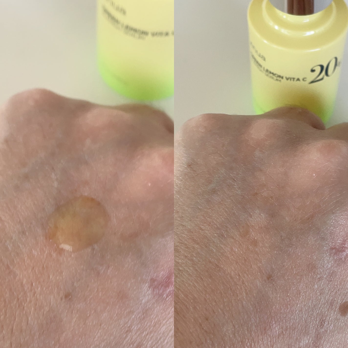 グリーンレモン ピュアビタC セラム/Anua/美容液を使ったクチコミ(4枚目)