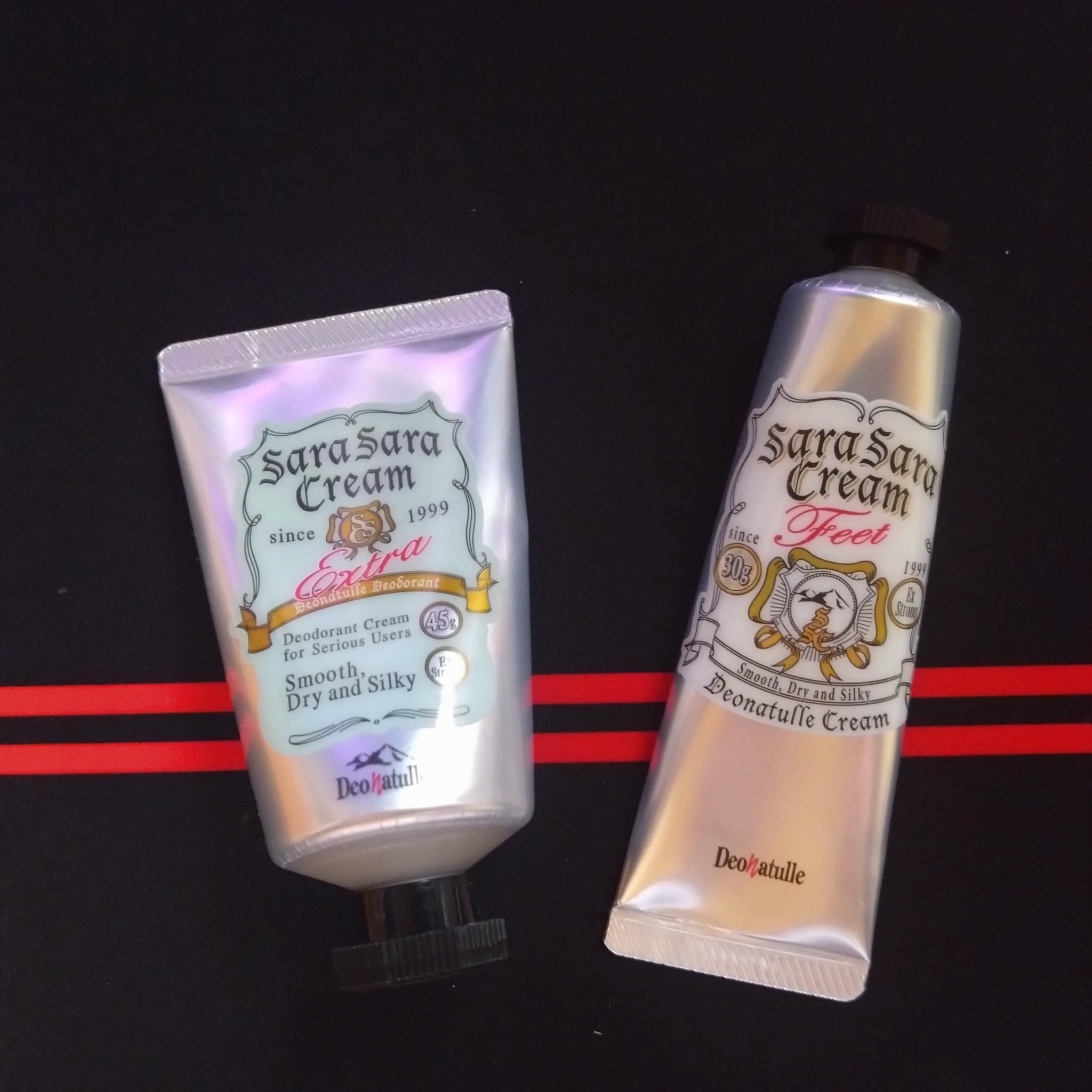 薬用足指さらさらクリーム/デオナチュレ/デオドラント・制汗剤を使ったクチコミ（2枚目）