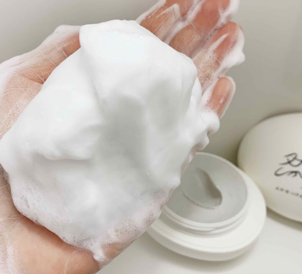 然 よかせっけん(ジャータイプ)/長寿の里/洗顔フォームを使ったクチコミ(3枚目)