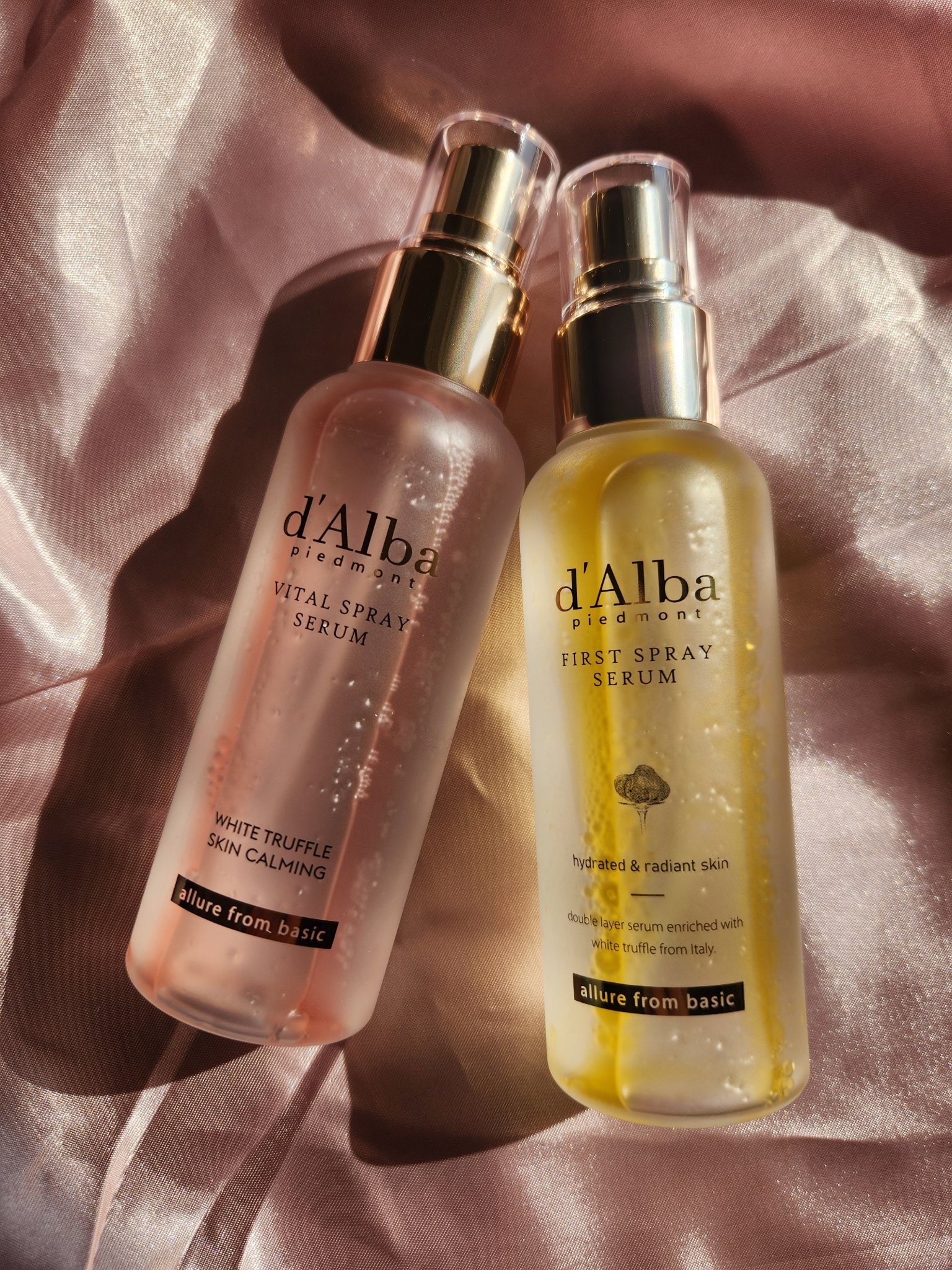 ダルバ ホワイトトリュフファーストスプレーセラム/ダルバ/ミスト状化粧水を使ったクチコミ（1枚目）