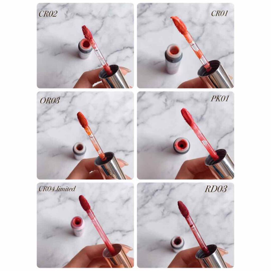 アピュー ウォーターライト ティント/A’pieu/リップティントを使ったクチコミ(3枚目)