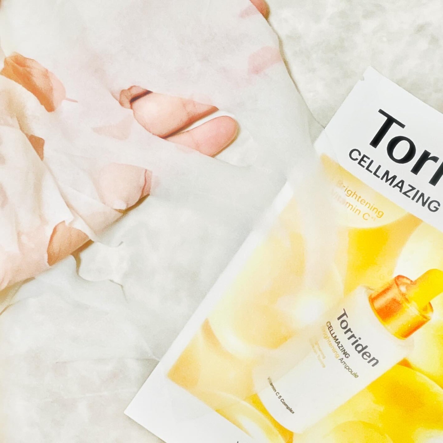 セルメイジング ビタC ブライトニングマスク/Torriden/シートマスク・パックを使ったクチコミ(3枚目)