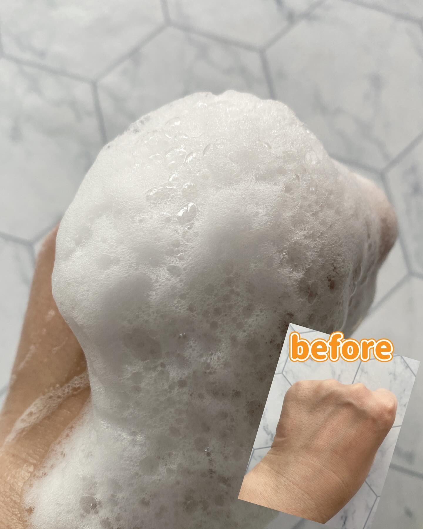 clean face gargle gel foam cleanser/laundryou/その他洗顔料を使ったクチコミ（3枚目）