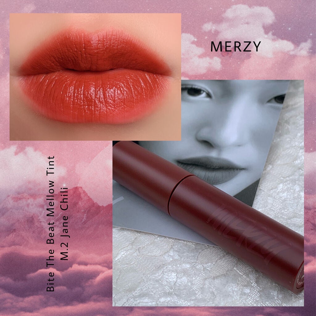 バイト ザ ビート メロウ ティント/MERZY/リップティントを使ったクチコミ(1枚目)