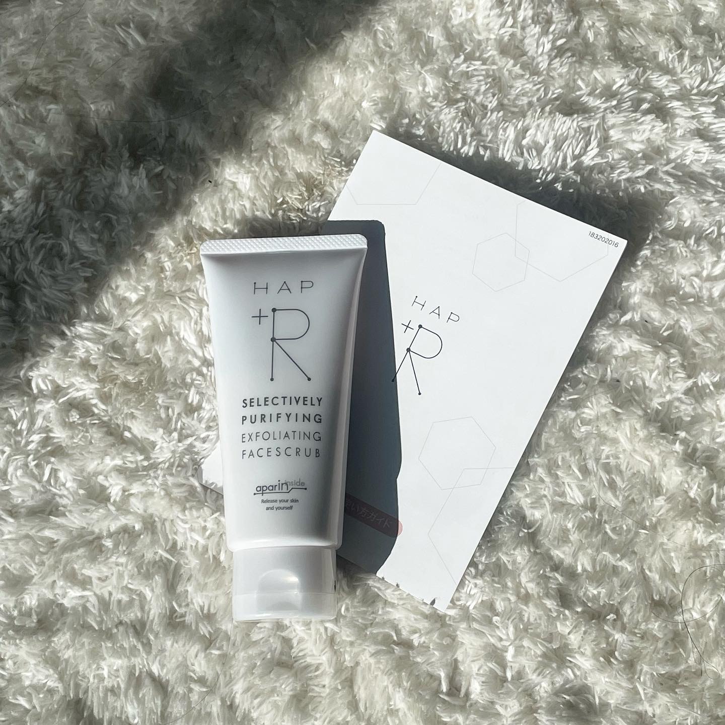 フェイススクラブ /HAP＋R/スクラブ・ゴマージュを使ったクチコミ（1枚目）