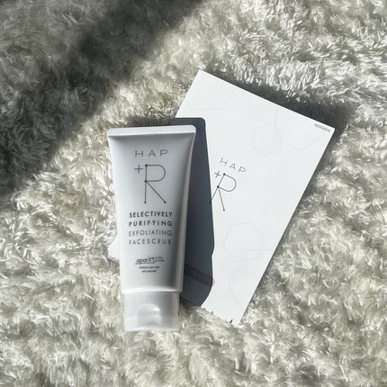 フェイススクラブ /HAP+R/スクラブ・ゴマージュを使ったクチコミ(1枚目)