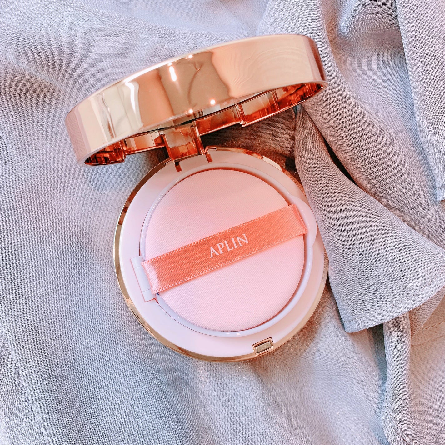 ピンクティーツリーカバーアップグロウクッション/APLIN/クッションファンデーションを使ったクチコミ(2枚目)