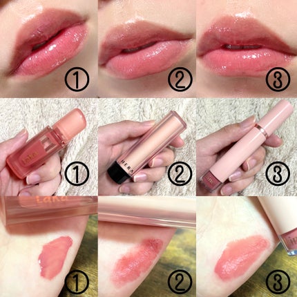 ムードインハンサーウォーターリキッドグロウ/hince/口紅を使ったクチコミ(5枚目)