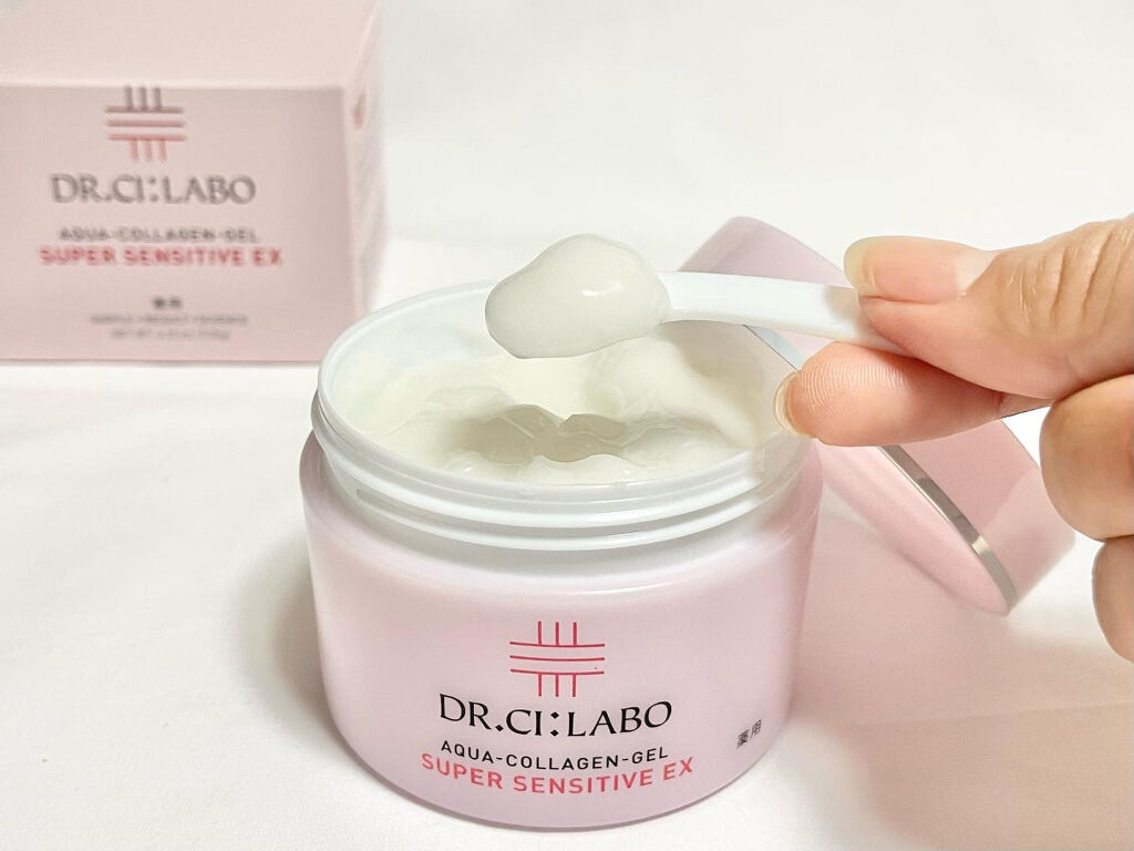 薬用アクアコラーゲンゲル スーパーセンシティブEX/ドクターシーラボⓇ/オールインワン化粧品を使ったクチコミ（2枚目）