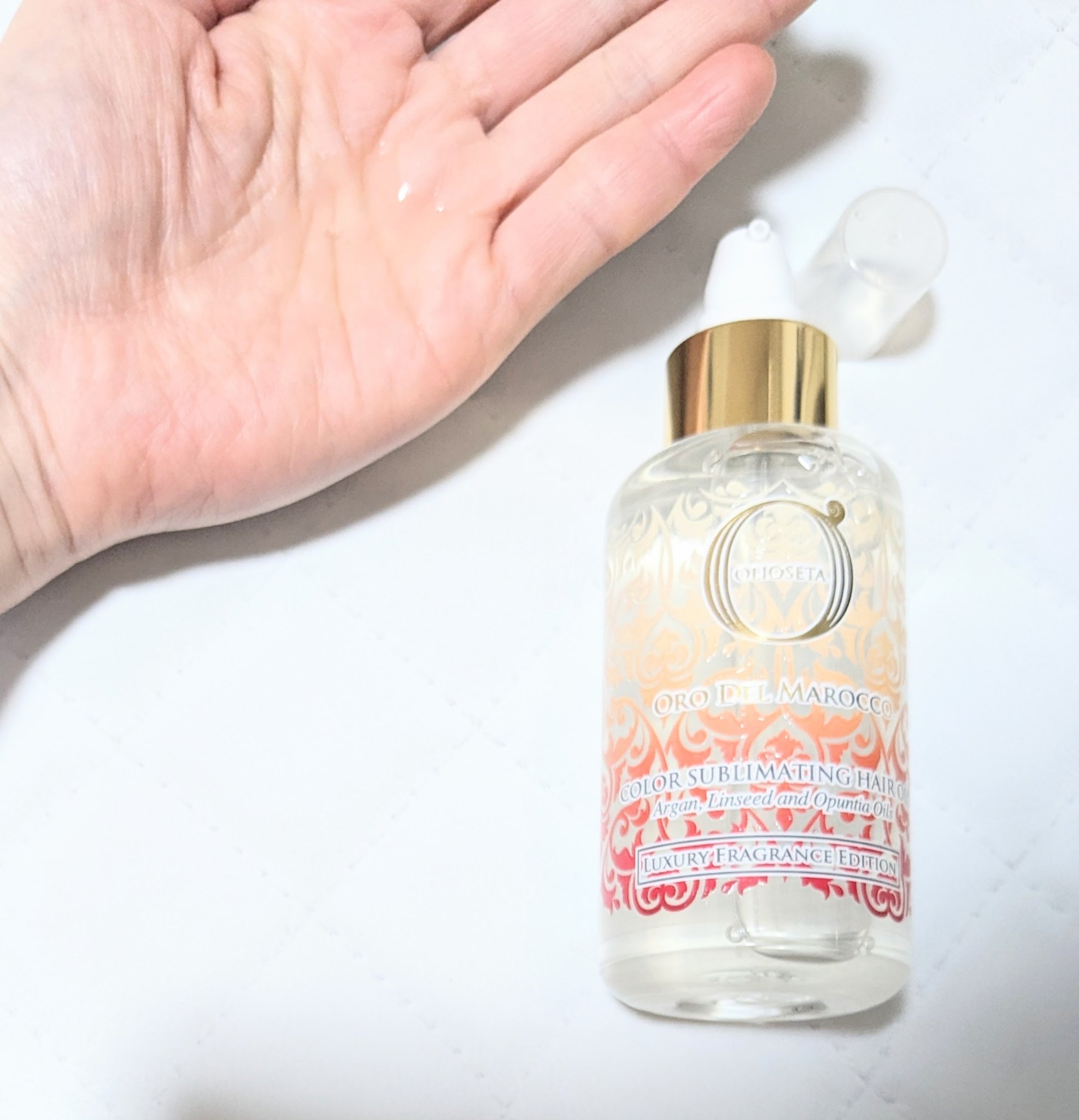 オイルトリートメント ライフアンドリバティ/OLIOSETA(オリオセタ)/ヘアオイルを使ったクチコミ（3枚目）