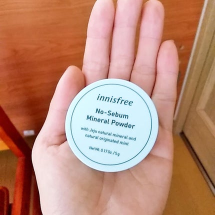ノーセバム ミネラルパウダー/innisfree/ルースパウダーを使ったクチコミ(2枚目)