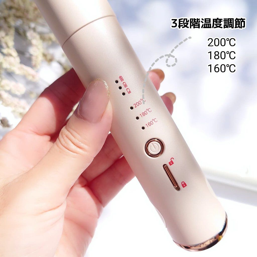 アゲツヤコードレスミニアイロン/agetuya/ストレートアイロンを使ったクチコミ（3枚目）