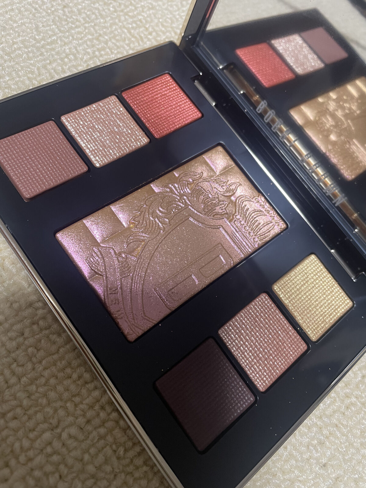 リュクス アイ & チーク パレット/BOBBI BROWN/アイシャドウパレットを使ったクチコミ（2枚目）