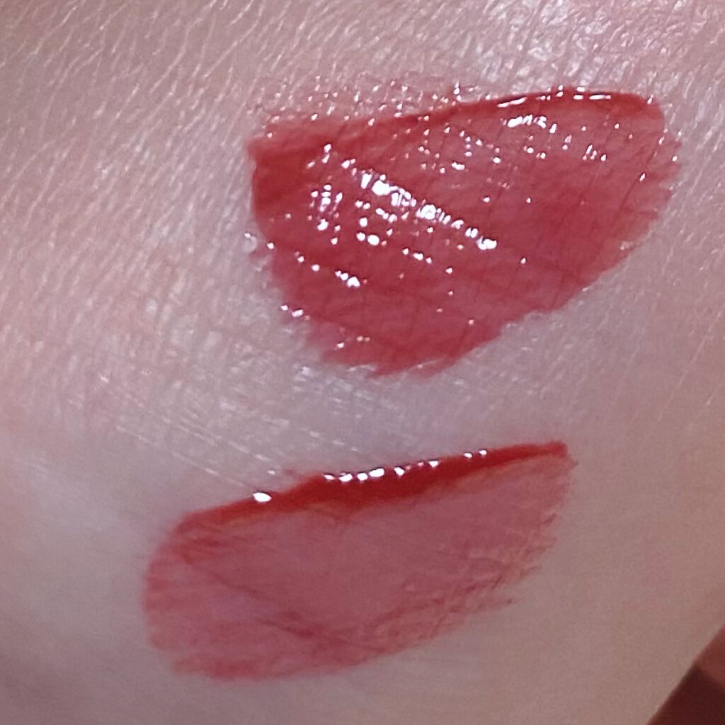 ジューシーラスティングティント/rom&nd/リップティントを使ったクチコミ(2枚目)