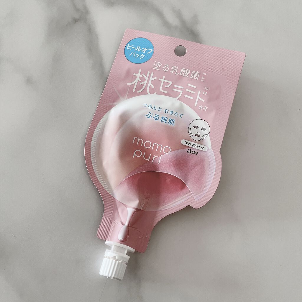 ももぷり フレッシュピールオフパック/ももぷり/ピーリングを使ったクチコミ（1枚目）