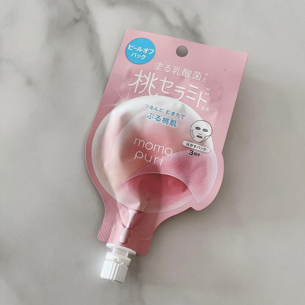 ももぷり フレッシュピールオフパック/ももぷり/ピーリングを使ったクチコミ(1枚目)