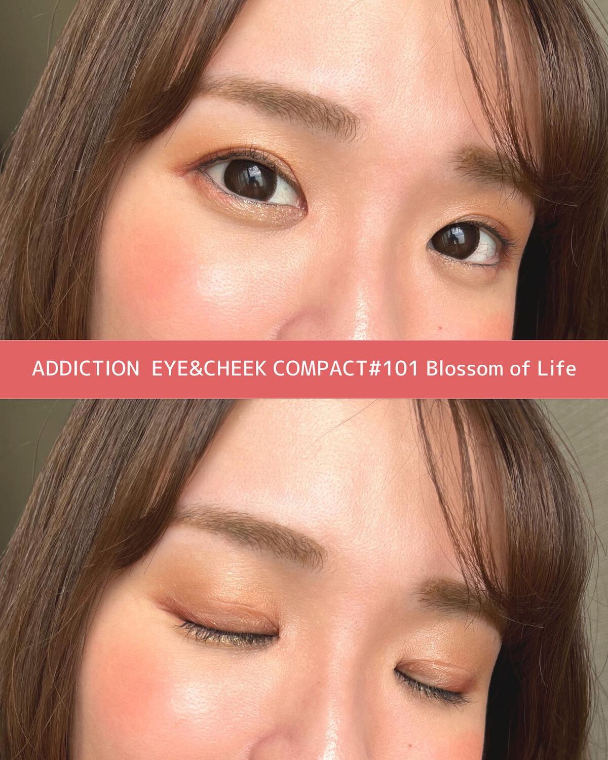 アイ & チーク コンパクトアディクション “ストーリー オブ ライフ”/ADDICTION/アイシャドウパレットを使ったクチコミ(7枚目)