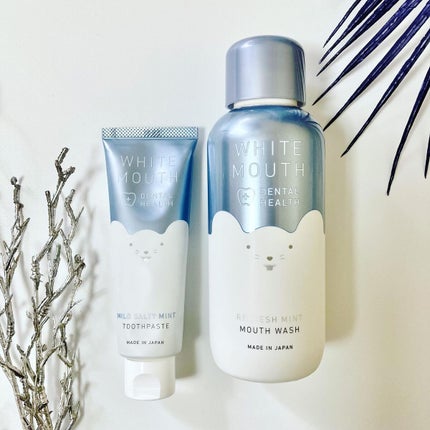 ホワイトマウス デンタルヘルス トゥースペースト マイルドソルティミント/ホワイトマウス/歯磨き粉を使ったクチコミ(1枚目)