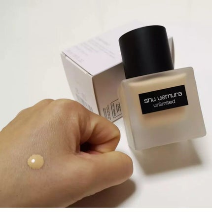 (旧)アンリミテッド ラスティング フルイド/shu uemura/リキッドファンデーションを使ったクチコミ(3枚目)