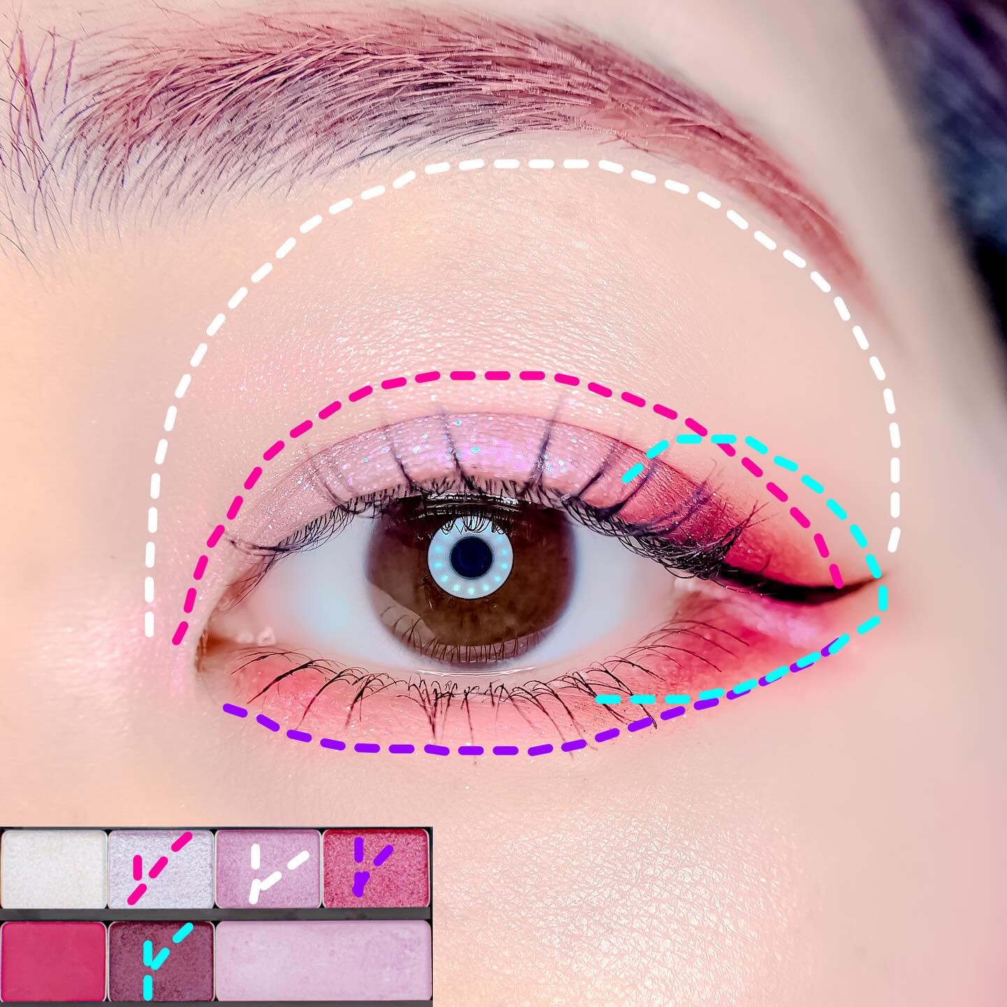 プレスド アイシャドー（レフィル）/shu uemura/単色アイシャドウを使ったクチコミ（2枚目）