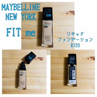 MAYBELLINE NEW YORK
フィットミーリキッドファンデーション
120💎

#dadaファンデ

メイベリンさんのプレゼントキャンペーンに当選し、提供して頂きました！！
FIT meのリキ