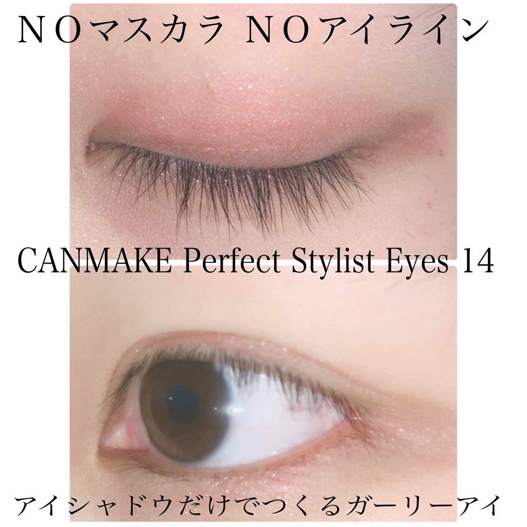 【旧品】パーフェクトスタイリストアイズ/キャンメイク/アイシャドウパレットを使ったクチコミ（1枚目）