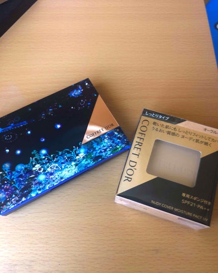 ヌーディカバー モイスチャーパクトUV/コフレドール/パウダーファンデーションを使ったクチコミ(1枚目)
