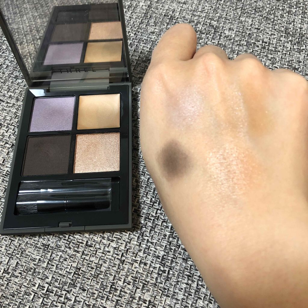 ディメンショナルビジョンアイパレット 08 DEEP CONNECTION/THREE/アイシャドウパレットを使ったクチコミ（2枚目）