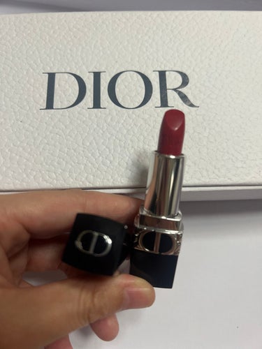 ルージュ ディオール 999S サテン（生産終了）/Dior/口紅を使ったクチコミ（1枚目）