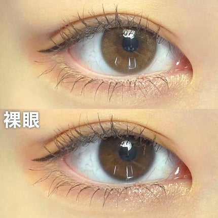 メローズ(Mellows)/OLOLA/カラーコンタクトレンズを使ったクチコミ(3枚目)