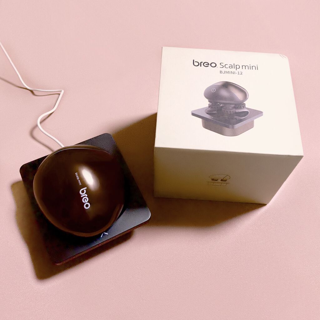Scalp mini/breo/ヘッドマッサージャーを使ったクチコミ（1枚目）