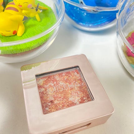 グリッタープリズム シャドウ/MISSHA/グリッターを使ったクチコミ(1枚目)